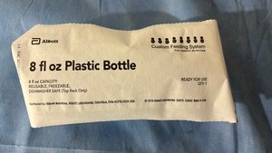 lot 12 image: MSRP $200  1 Case (144 each) Abbott 00875 Custom Feeding System 8 fl oz. Reusable Freezable Dishwasher Safe Ready-To-Use Plastic Bottle - Expiration 1026&nbsp