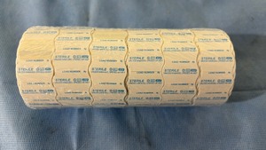 lot 18 image: MSRP $300  1 Case (24 rolls) NEW System One L22-2157 Synthetic All-In-One Sterilization Labels