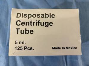 lot 91 image: WOWOW MSRP $1300  Lot of 9 Sealed Boxes (125 Tubes Per Box) NEW Kimble 73785-5 5mL Disposable Borosilicate Glass Centrifuge&nbspTubes&nbspwithout Closure, 13-415 GPI Screw Thread Finish
