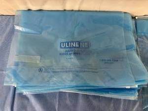 lot 112 image: Lot of 24 NEW Uline S-14519 24 x 32 Jumbo Slider Zip Bags