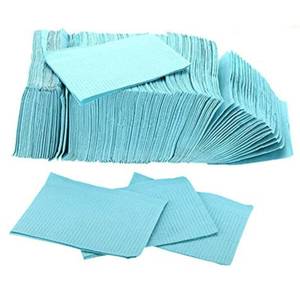 lot 27 image: WOW 4 Cases (500 each) NEW Patterson Dental 13 x 18 Legacy Patient Towels Poly-Backed BibsLiners - 3-Ply Tissue with 1-Ply Poly Backing -&nbspdurable, strong and tear-resistant&nbsp&nbsp(1 dented box)