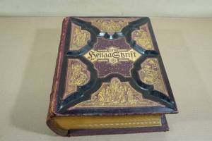 lot 1 image: Antique Swedish Bible
