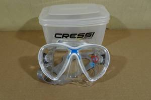 lot 119 image: Cressi Big Eyes Evolution Dive Mask -ClearBlue