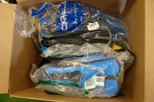lot 123 image: 10 Pairs Cressi Travel Size Fins Assorted Sizes