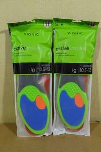 lot 149 image: 2 Vionic Active Insoles -Womens Large