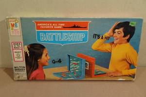 lot 160 image: Vintage Battleship Board Game