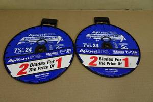 lot 180 image: 4 7.25 FramingConstruction Saw Blades