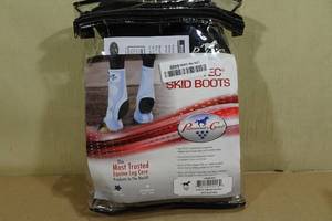 lot 190 image: Professionals Choice Slidetech Skid Boots -Short - 10.5 Tall