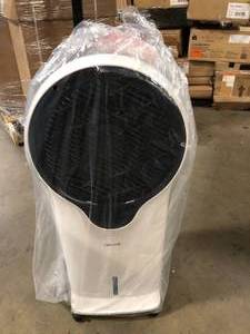 NewAir 470 CFM, 3 speed Portable Evaporative Cooler and Fan for 250 sq. ft. Cooling Area  Customer Returns See Pictures