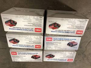 Lot of Toro Flex-Force 60V Lithium-ion Technology     Customer Returns See Pictures