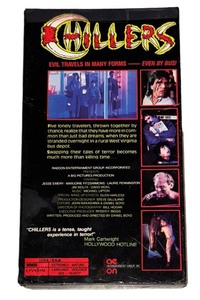 lot 5 image: Chillers (VHS EP COPY 1997) TROMA TEAM VIDEO COLLECTORS EDITION RARE HORROR HTF