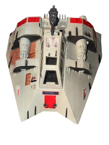 lot 45 image: STAR WARS POTF TIE FIGHTER LUKE T 16 SKYHOPPER IMPERIAL Lucas SHIP