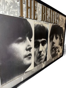 lot 66 image: The Beatles Art Print Framed 32 cm length, 16cm Height Superb art by M. Koalov