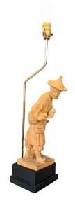 lot 71 image: Chapman Asian Figural Terra Cotta Lamp