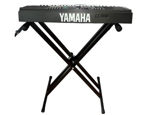 lot 92 image: Vintage Yamaha PortaSound PSS-470 Electronic Keyboard WStand