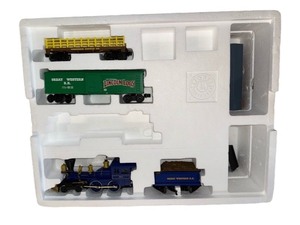 lot 17 image: Lionel 6-30034 Great Western Steam Train Set WBox & Two Bins LincolnLogs