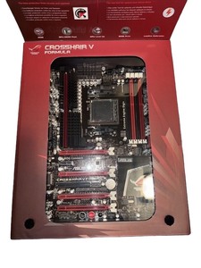lot 19 image: Asus CROSSHAIR V FORMULA AMD 990FX Socket AM3 ATX Motherboard