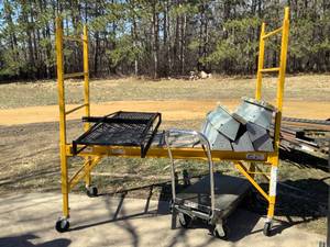 Scaffolding, Sawhorses and Cargo Carrier
