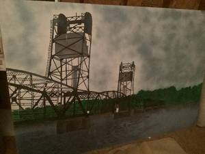 Stillwater Lift Bridge Painting