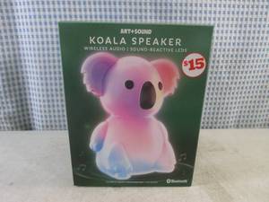 lot 99 image: (EC1) Koala Bluetooth Wireless Audio Speaker with Sound Reactive LEDs