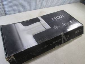 lot 170 image: (EW5) Flow Classic Pulldown Kitchen Faucet in Chrome - Open Box