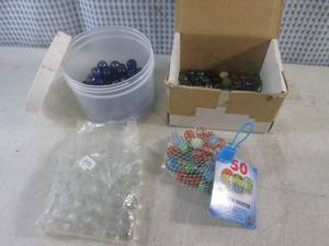 lot 211 image: (EC1) Assorted Marbles Including Craft Marbles