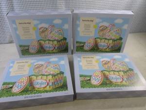 lot 285 image: (F-0) 4 Easter Basket Cookie Kits Past Date