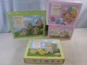 lot 286 image: (F-0) 4 Assorted Easter Cookie Kits Past Date