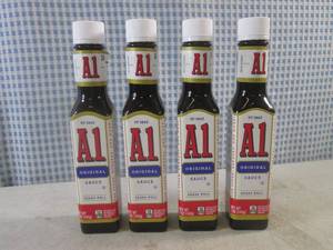 lot 298 image: (B-2) 4 Bottles A1 Original Sauce 5oz Best by June 2025