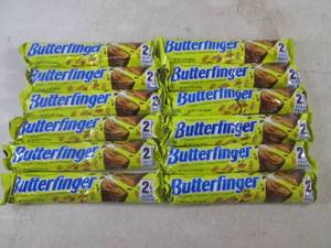 lot 356 image: (B-3) 12 - 2pc Share Pack Butterfinger Candy Bars Past Date