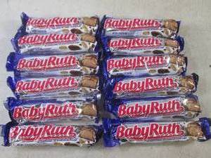 lot 358 image: (B-2) 12 Baby Ruth Candy Bars Past Date