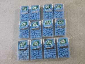 lot 361 image: (B-3) 12 Containers of Tic Tac Frosty Mint Mints Past Date