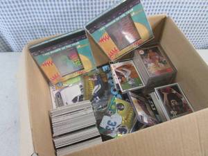 lot 11 image: (BS) Assorted Sports Cards and 3-Ring Binder Sports Card Pocket Pages
