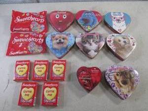 lot 31 image: (B-1) Assorted Valentines Candy All In Date June 2024 Through 2026