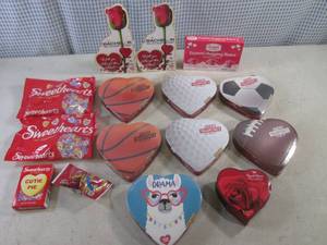 lot 32 image: (B-1) Assorted Valentines Candy All In Date June 2024 Through 2026