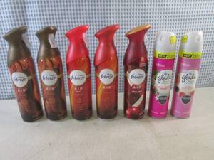 lot 85 image: (CSB) 7 Assorted Febreze and Glade Air Freshener