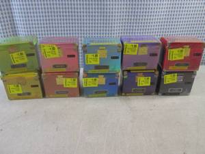 lot 105 image: (BS) 10 Rainbow High Mini Doll Accessories Handbags and Shoes