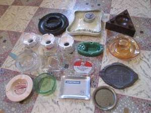 lot 77 image: (UR3) Assorted Vintage Ashtrays...