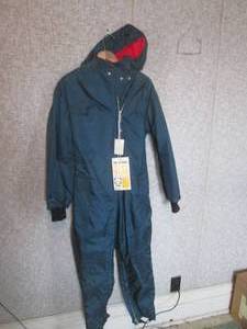 lot 97 image: (UR3) Vintage Ski-Doo Bombarddier Snow Suit with Hood Looks Unworn New Old Stock Not Seeing a Size See Photos
