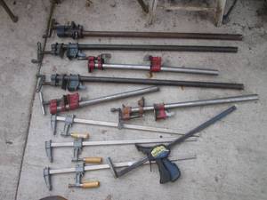 lot 105 image: (GH) Assortment of Bar Clamps...