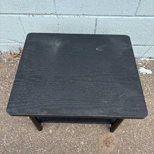 lot 34 image: Ameziel Living Room General Area Display Table - Black - Good Condition Could Use A Little Clean Up