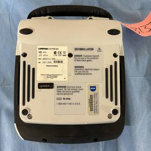 lot 52 image: WOW MSRP $2700 Medtronic Lifepak Express cprMAX 1.5 Portable&nbspCPR AED Automated External Defibrillator WBattery &amp 723 Pads (New Pads Online $50)&nbspFully Automatic AHA Voice Prompt wboth voice &amp graphic prompts&nbspWorks Great