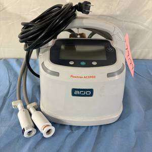 lot 63 image: WOW MSRP $6000 Arjo Huntleigh Flowtron ACS900 Universal Pump -Intermittent pneumatic compression (IPC) therapy system (Treatment DVTVTE) wauto-recognition of thigh, calf, or foot garments (Garments Not Included - Order Online $70) Works Great