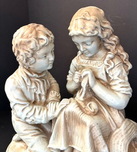 lot 32 image: Adorable Sculpture by Limoges Creations