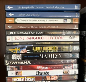 lot 59 image: Collection of DVDs