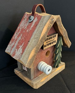 lot 74 image: Braniff Airways Motif Bird House