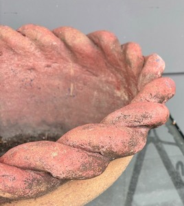lot 110 image: Terrific Terra Cotta Planter