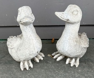 lot 111 image: Four Darling Cement Animal Figurines