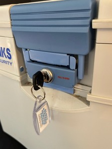 lot 116 image: Brinks Home Security Box