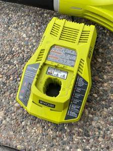 lot 258 image: Ryobi Rechargeable Leaf Blower Model P2102
